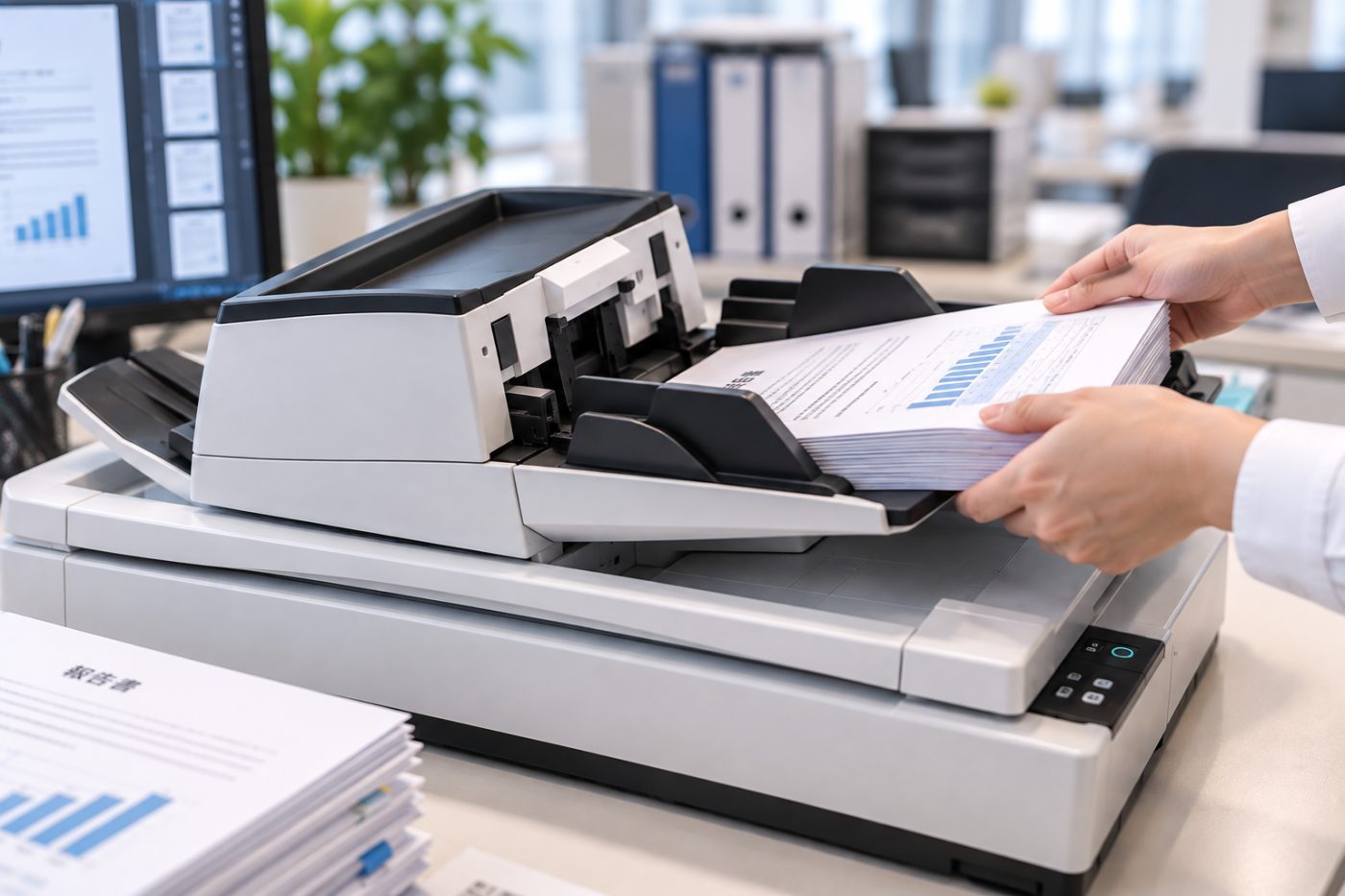 行政・企業文書の電子化(スキャニング)